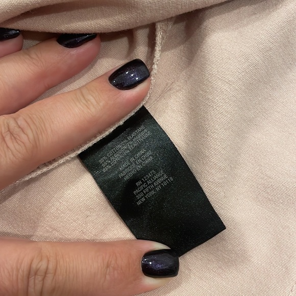 Jones New York blush cotton stretch jacket Size Large A6 - Picture 4 of 5